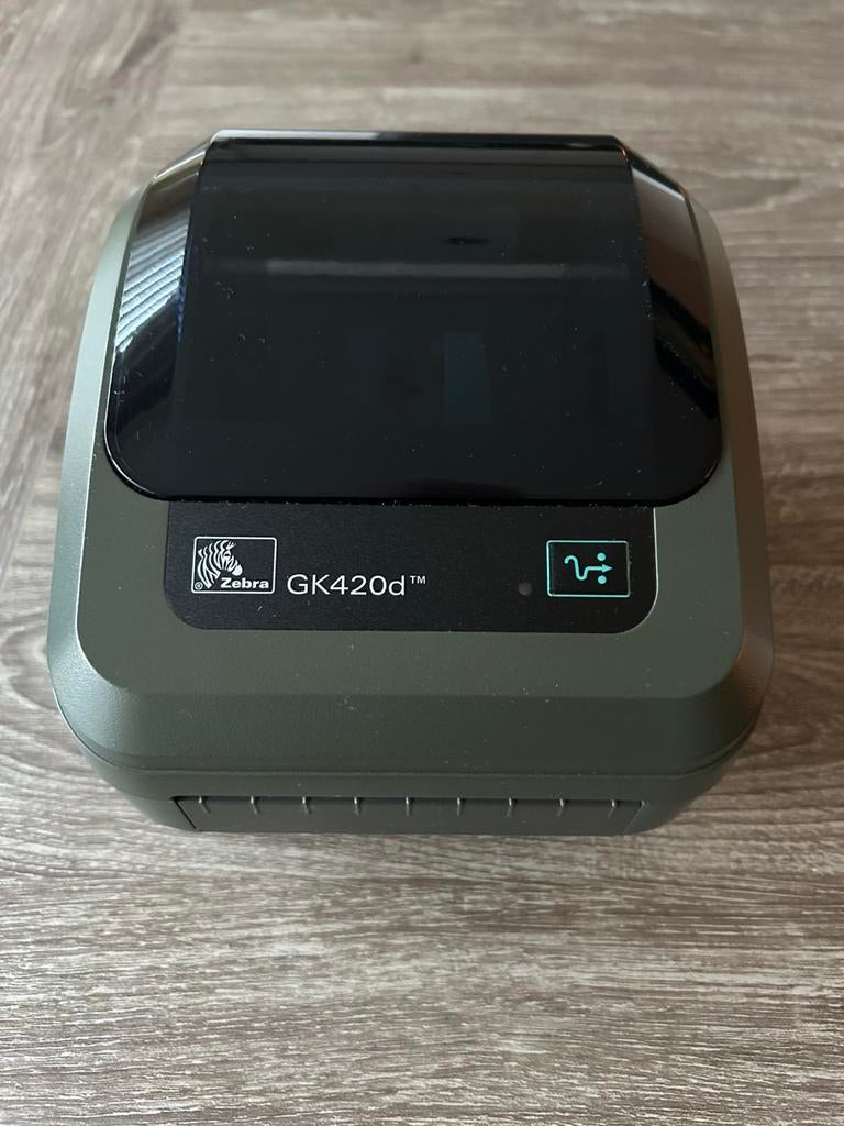 Zebra GK420 Label Printer met netwerk, Computers en Software, Labelprinters, Ophalen of Verzenden, Zo goed als nieuw