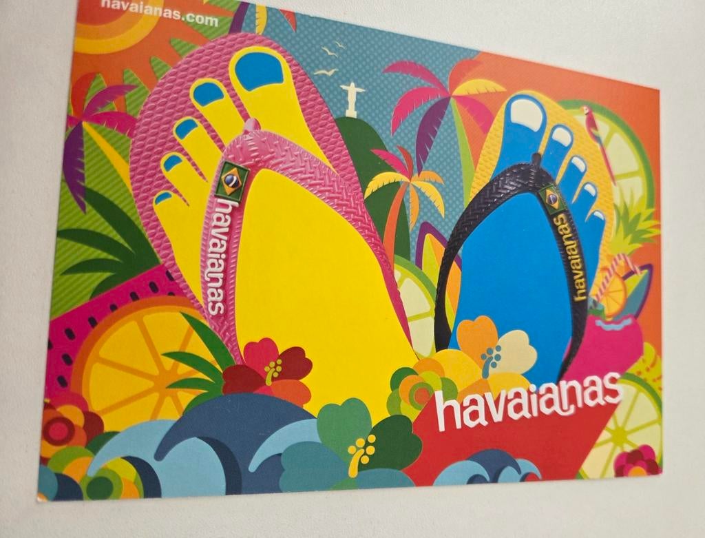 Havaianas - Teenslippers, Verzenden, 1980 tot heden, Ongelopen, Overige thema's