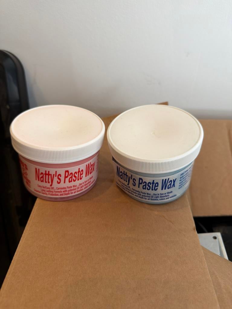Poorboy's Natty's Paste Wax - Rood & Blauw beschikbaar, Auto diversen, Onderhoudsmiddelen, Ophalen of Verzenden