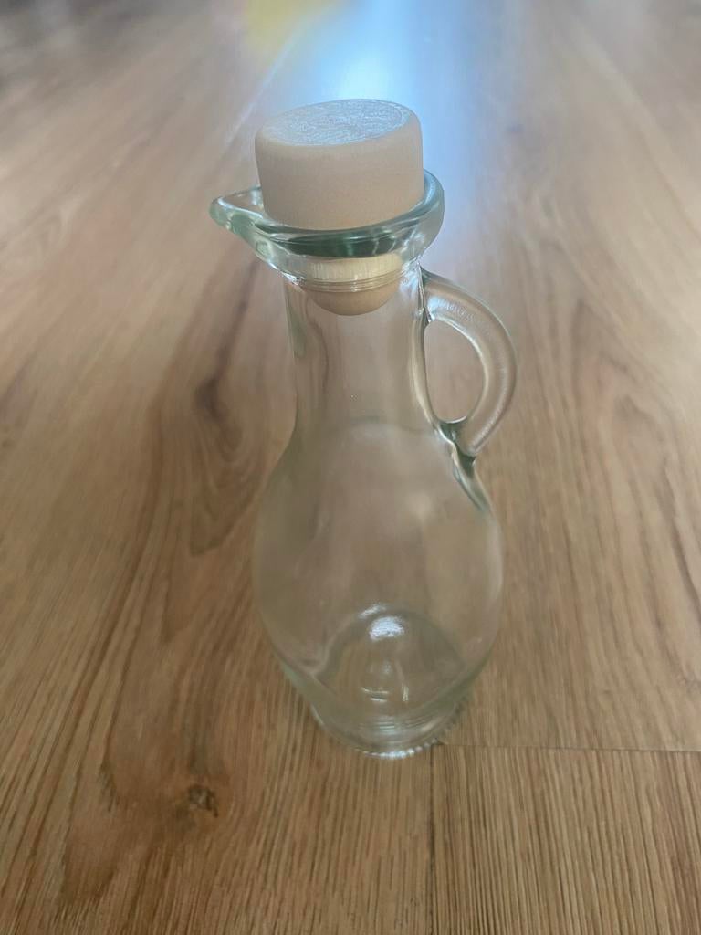 Glazen olieflesje, Ophalen of Verzenden, Zo goed als nieuw