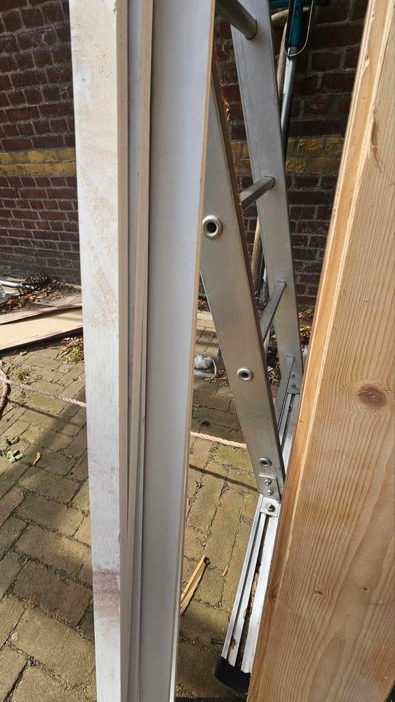 Plafondplint hout gegrond, Doe-het-zelf en Verbouw, Hout en Planken, Ophalen, Minder dan 25 mm, Plank, Minder dan 200 cm