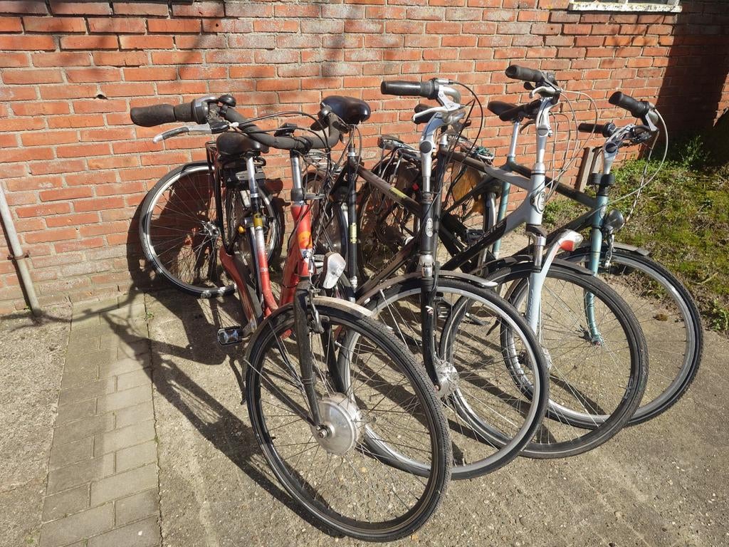 Partij van 4 opknap fietsen, Fietsen en Brommers, Ophalen