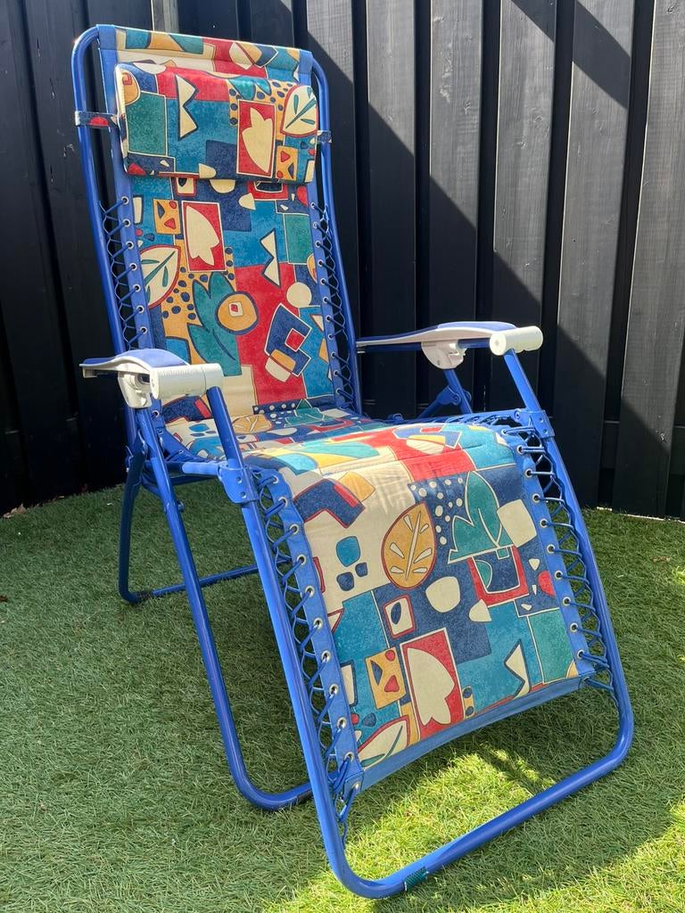 Lafuma relaxstoel in goede staat, Ophalen, Gebruikt, Campingstoel