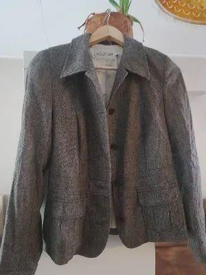 Grijze blaser jas sissyboy small, Dieren en Toebehoren, Paardrijkleding, Zo goed als nieuw, Dames, Kinderen, Bovenkleding, Overige soorten