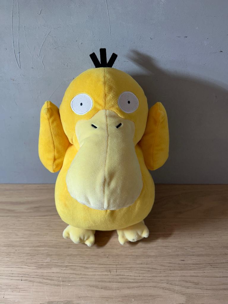 Pokemon Knuffel Psyduck, Ophalen of Verzenden, Zo goed als nieuw, Overige typen