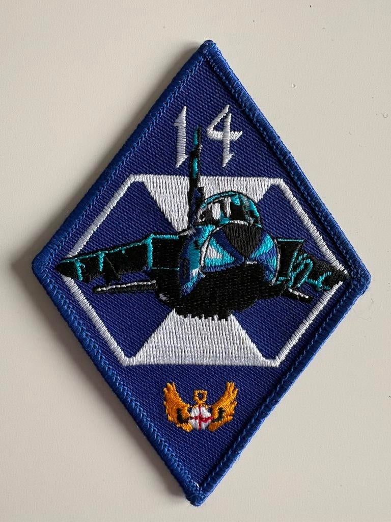 RAF 14 squadron Tornado patch, Verzamelen, Militaria | Algemeen, Ophalen of Verzenden, Luchtmacht, Engeland, Embleem of Badge