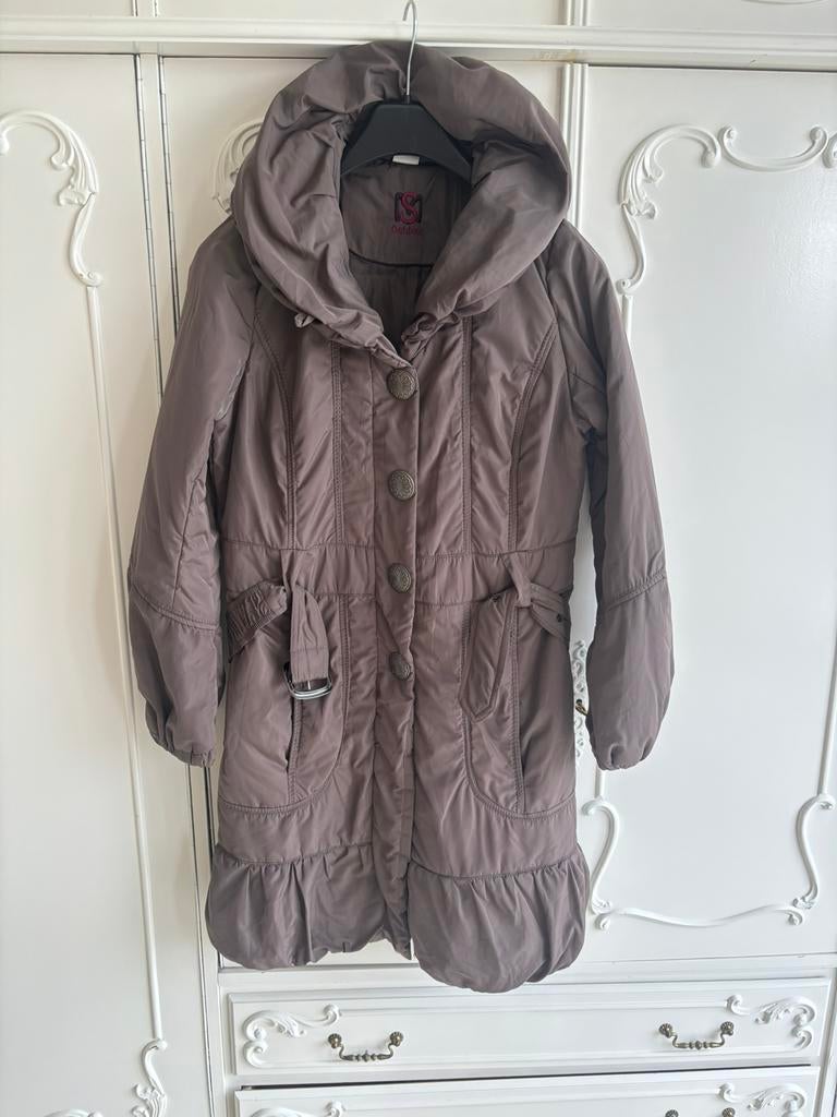 Nieuwstaat bruine jas Marks & Spencer maat 36, Ophalen of Verzenden, Zo goed als nieuw, Maat 36 (S), Bruin