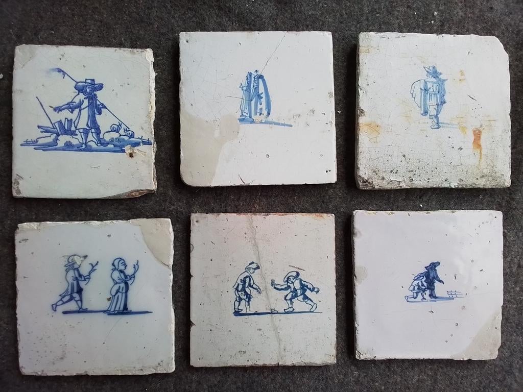 Antieke tegeltjes, Antiek en Kunst, Ophalen