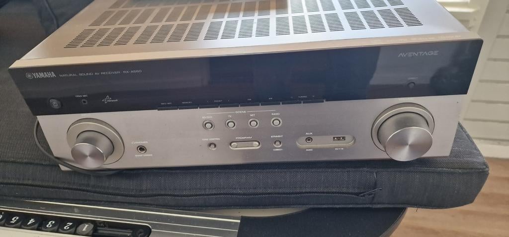 Yamaha RX-A550 versterker, Ophalen, Gebruikt, 120 watt of meer, Yamaha
