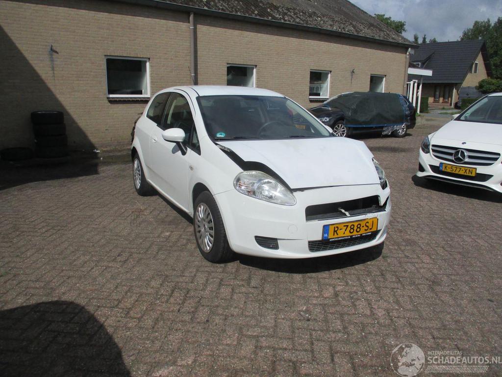 Fiat Grande Punto 1.2 Edizione X (bj 2009), 1242 cc, Wit, Handgeschakeld, Hatchback