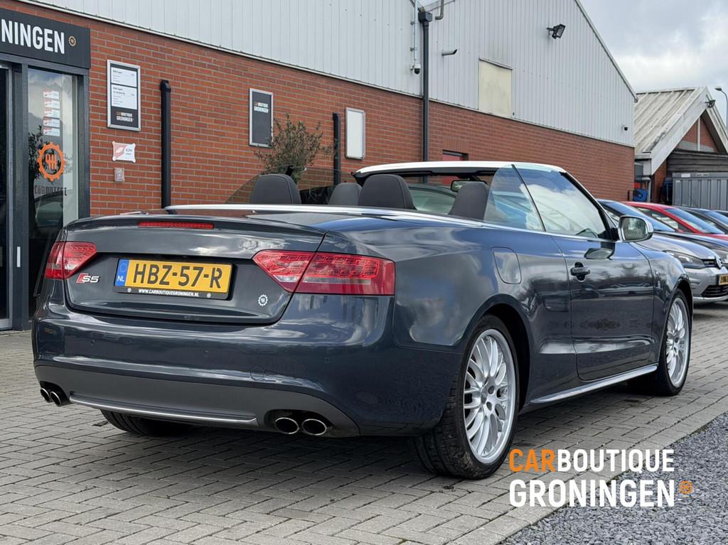 Audi S5 3.0 TFSI S5 quattro | LEDER | B&O | STOELVERWARMING, Automaat, Euro 5, Gebruikt, Zwart