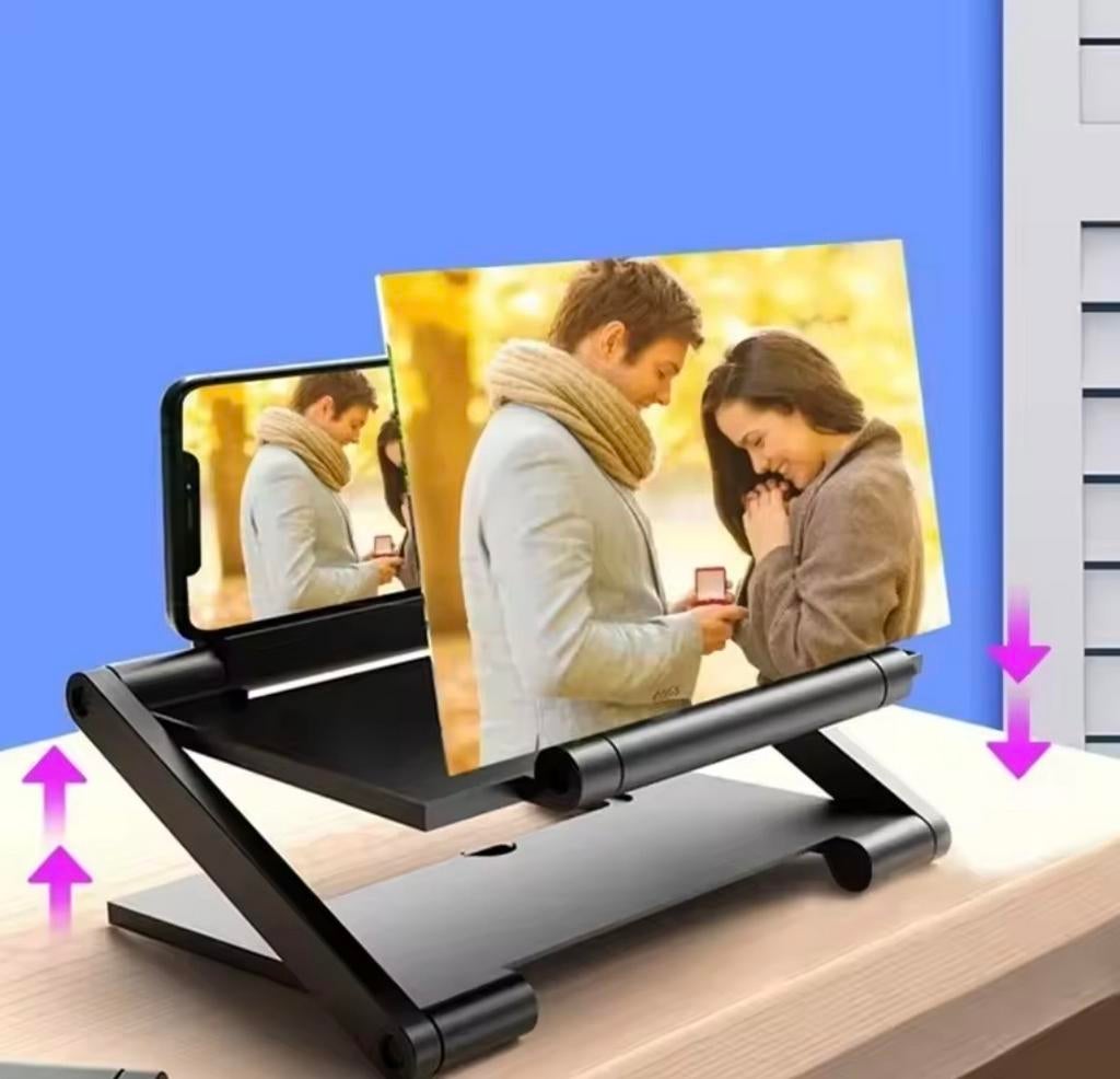 Telefoon vergrootglas schernvergroter + Bluetooth remote, Ophalen of Verzenden, Zo goed als nieuw, Overige typen, Apple iPhone