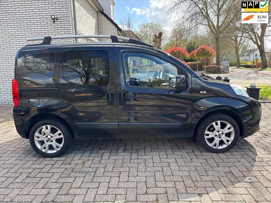 Fiat Qubo 1.4 Actual, Auto's, Voorwielaandrijving, Euro 5, Zwart, 4 cilinders