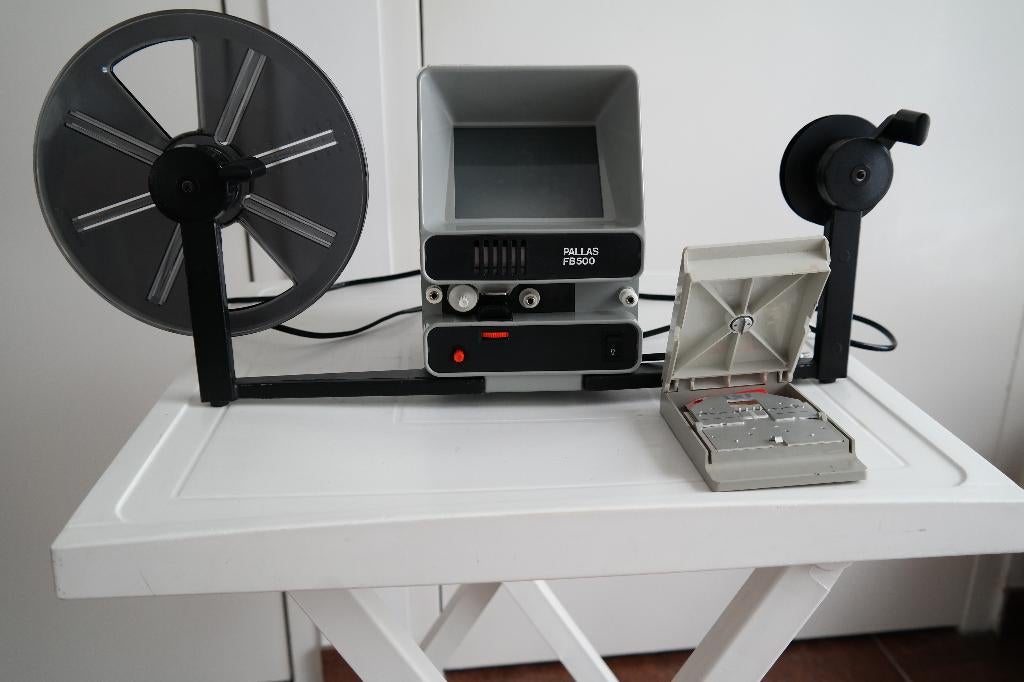 Viewer voor bekijken en bewerken 8mm smalfilms, Ophalen, Gebruikt