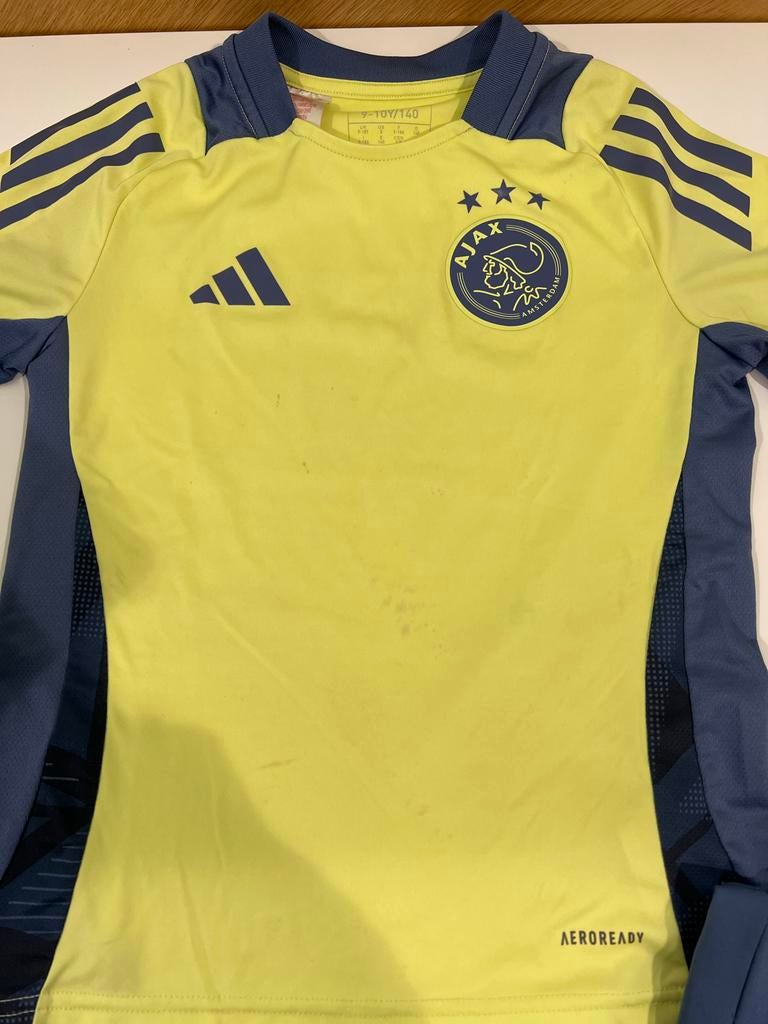 Ajax setjes maat 140 - Gebruikt met lichte gebreken, Ophalen of Verzenden, Gebruikt, Jongen, Setje