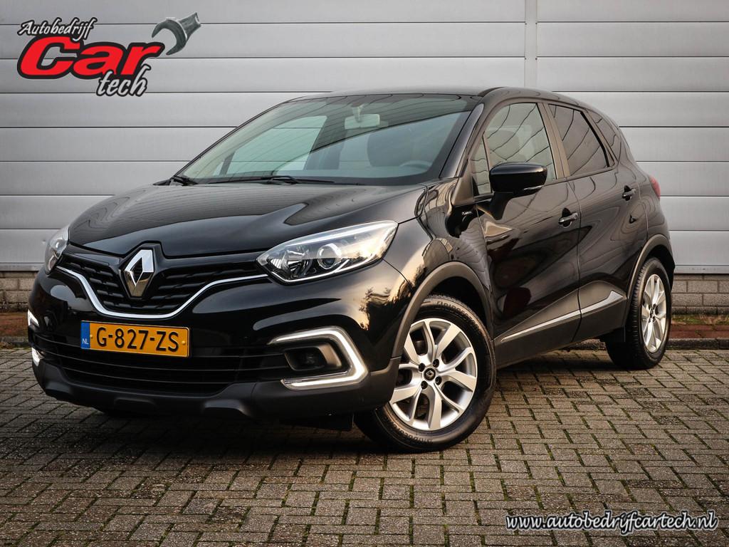 Renault Captur 0.9 TCe Limited | Airco | Navi | Cruise | Pdc, Voorwielaandrijving, 898 cc, Stof, Gebruikt
