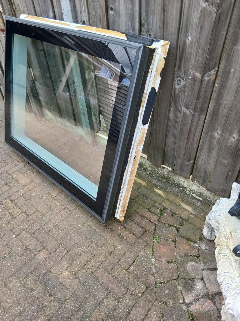 Licht koepel met glas, Verzenden, Gebruikt, Minder dan 80 cm, Glasplaat