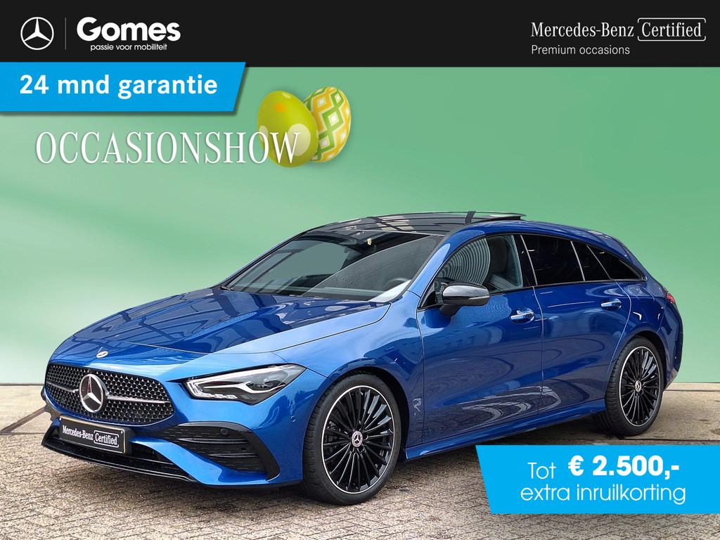 Mercedes-Benz CLA-klasse Shooting Brake 180 Star Edition AMG, CLA, Gebruikt, 4 cilinders, Blauw