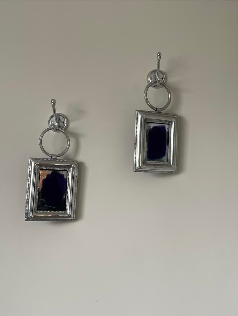 5 fotolijsten Rivièra Maison Cordoba Zilver incl wandhaken, Ophalen, Gebruikt, Metaal of Aluminium, Minder dan 50 cm