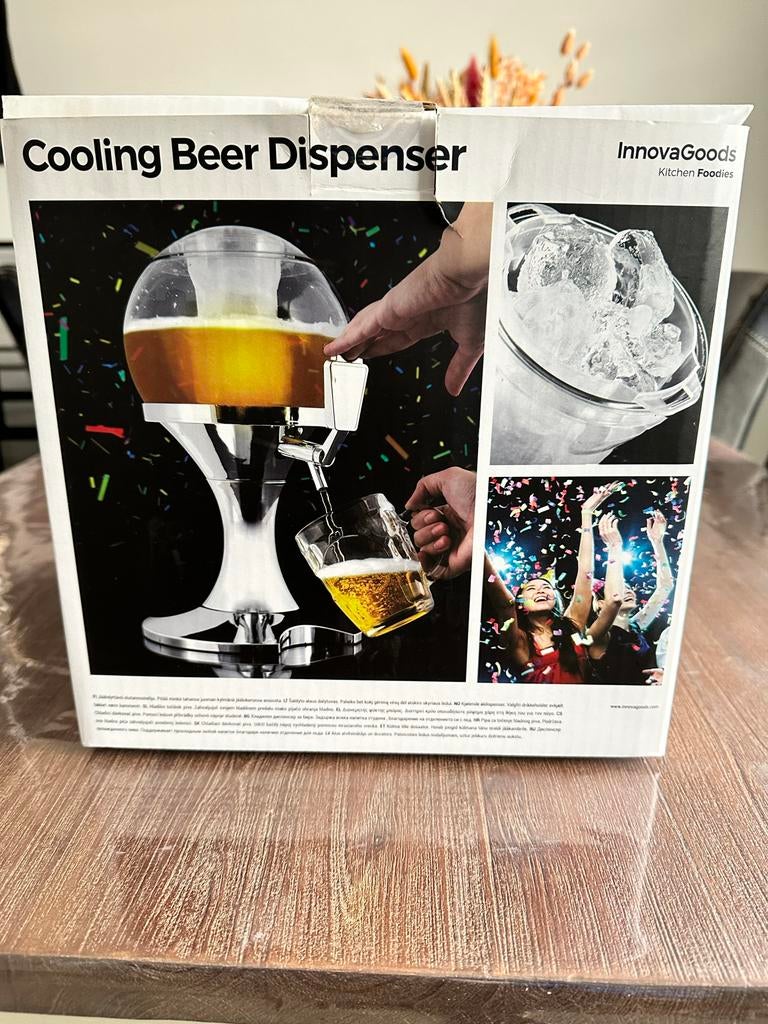 Nieuwe InnovaGoods Cooling Beer Dispenser, Ophalen of Verzenden, Nieuw, Overige merken