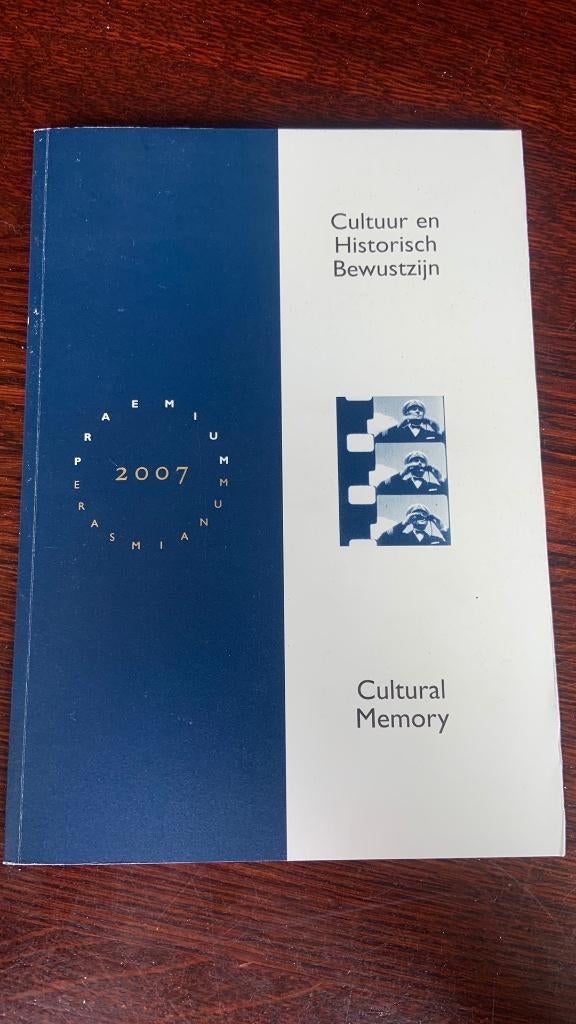 Cultuur en historisch bewustzijn- Cultural Memory, Boeken, Ophalen of Verzenden, Zo goed als nieuw
