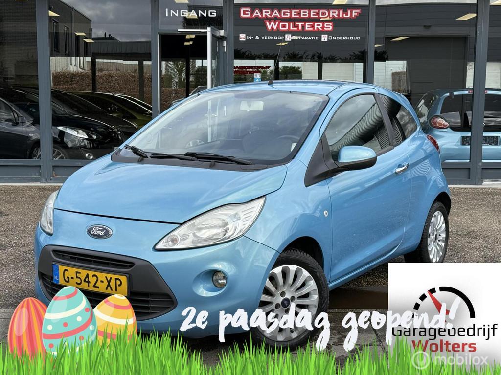 Ford Ka 1.2 Limited AIRCO LMV NW APK ONDERHOUD GEHAD, Voorwielaandrijving, Stof, Gebruikt, 4 cilinders
