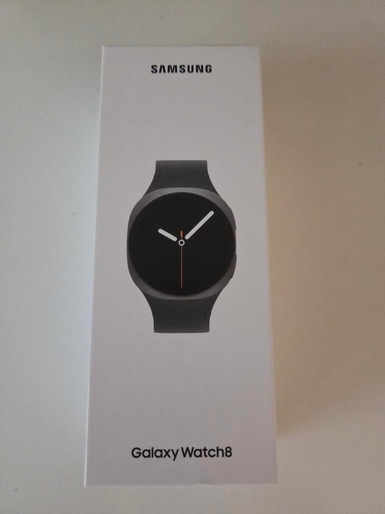 Nieuwe Samsung Galaxy Watch 8 LTE 40mm - Ongeopend, Conditie, Zwart, Nieuw, Samsung ⌚️