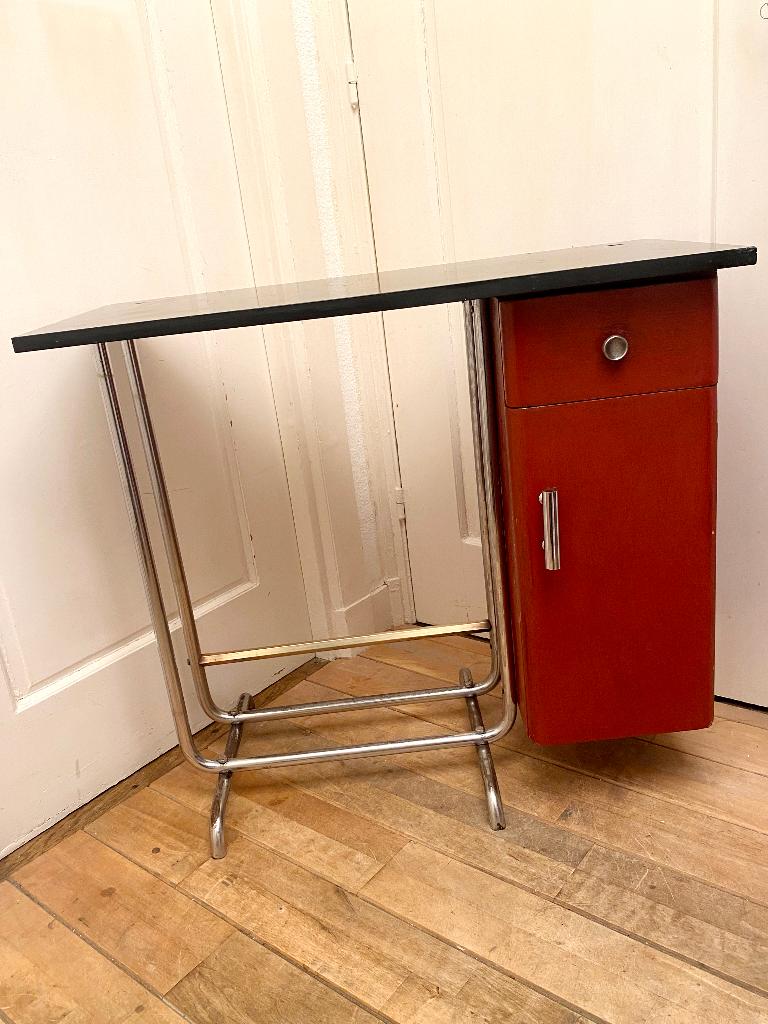 Uniek Art Deco/Bauhaus bureau uit de Machine Age | 20s, Ophalen