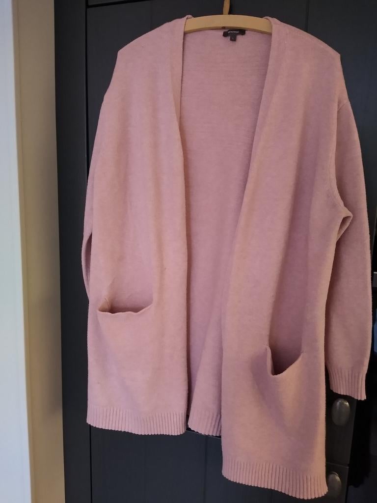 Lang Roze vest maat L, Kleding | Dames, Ophalen of Verzenden, Zo goed als nieuw, Maat 38/40 (M), Roze
