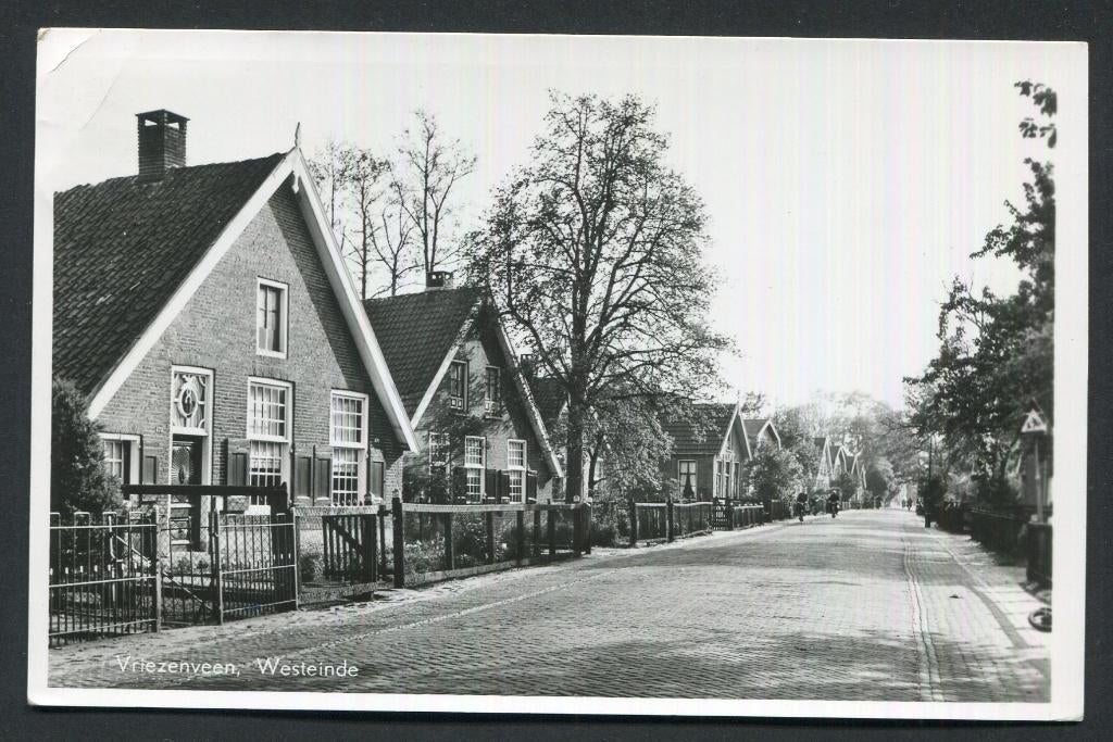 Vriezenveen Westeinde - 1961, Ophalen of Verzenden, 1960 tot 1980, Gelopen, Overijssel