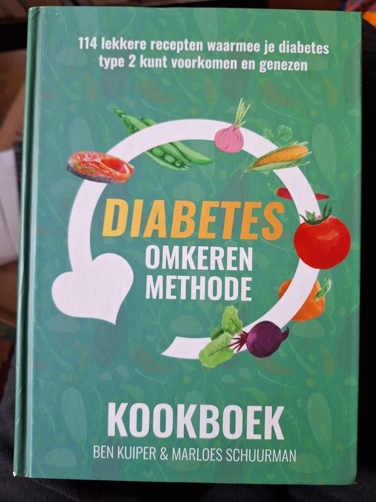 Het Diabetes Omkeren Methode Kookboek Kuiper ZGAN, Boeken, Ophalen of Verzenden, Zo goed als nieuw