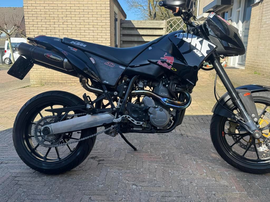 KTM Duke 2 640cc LC4 Supermoto uit 2004, Sportuitlaat, Motorrijbewijs A, Particulier, Meer dan 35 kW