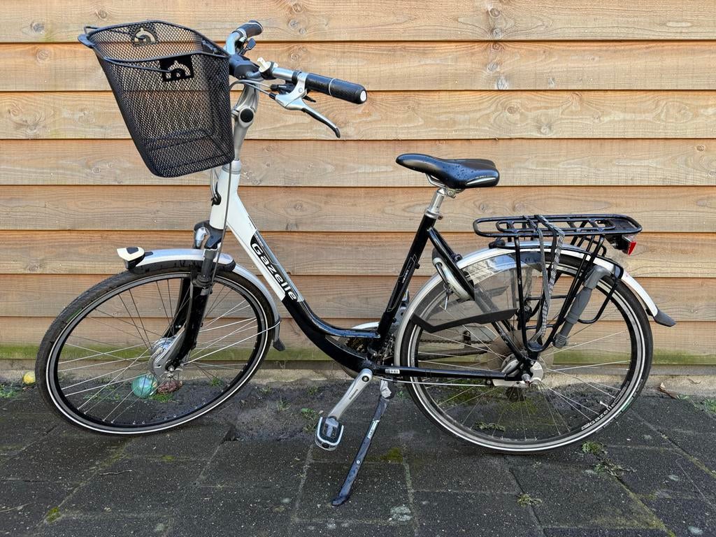 Gazelle Medeo Plus damesfiets D53, Fietsen en Brommers, Ophalen, Versnellingen, Gazelle, 53 tot 56 cm