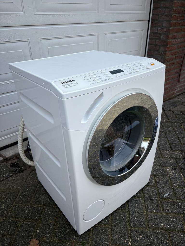 Miele W4446 SoftCare wasmachine – 6 kg / 1600 toeren, Witgoed en Apparatuur, Wasmachines, Zo goed als nieuw, Voorlader, 6 tot 8 kg