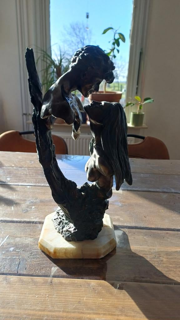 Beeld man en vrouw, Ophalen of Verzenden