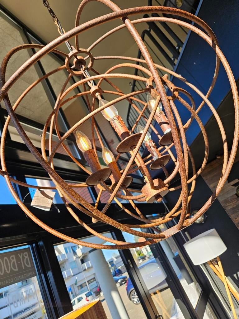 Kroonluchter roest bol opruiming, Ophalen of Verzenden, Nieuw