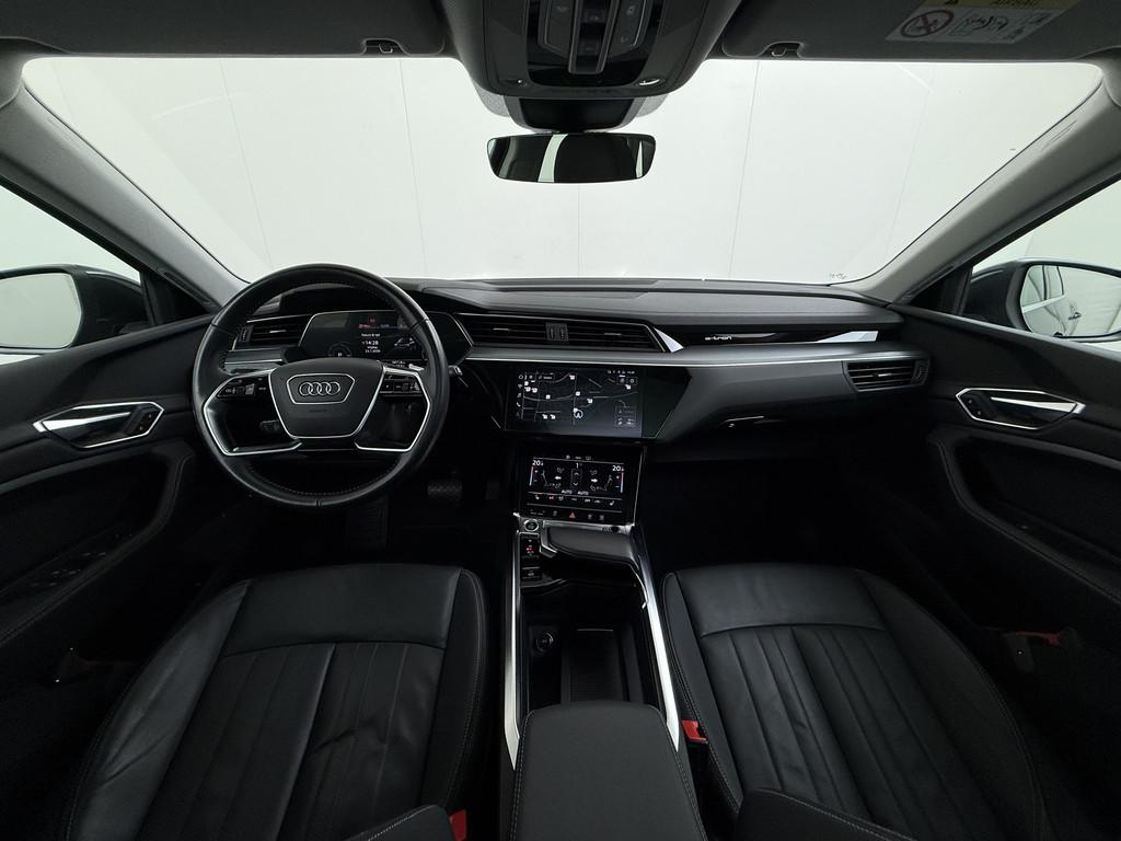 Audi e-tron 313pk Quattro Soh 91% Leer PanoDak Adaptive.Crui, Automaat, Zwart, 71 kWh, Vierwielaandrijving