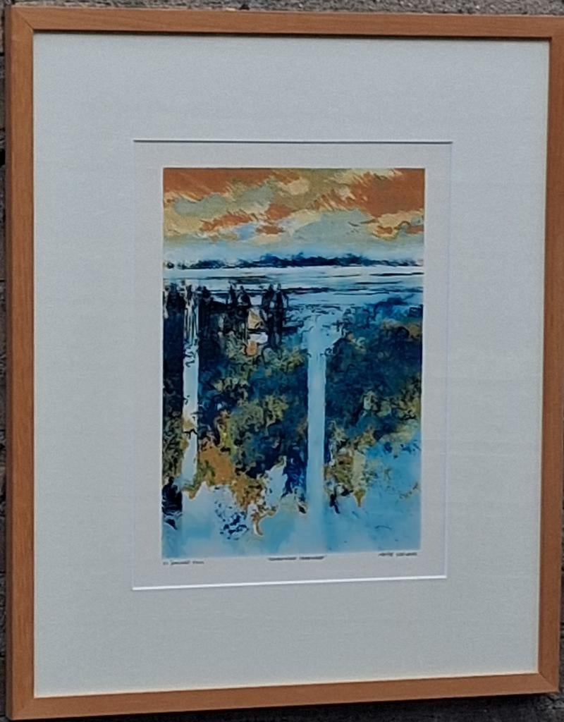 Mattie Schilders (1951), Romantisch landschap. Sign. 53/63cm, Ophalen