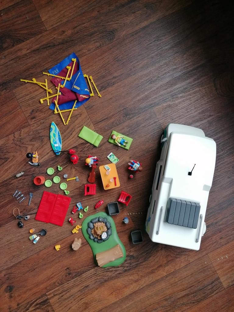 Playmobile Camper, Ophalen, Gebruikt