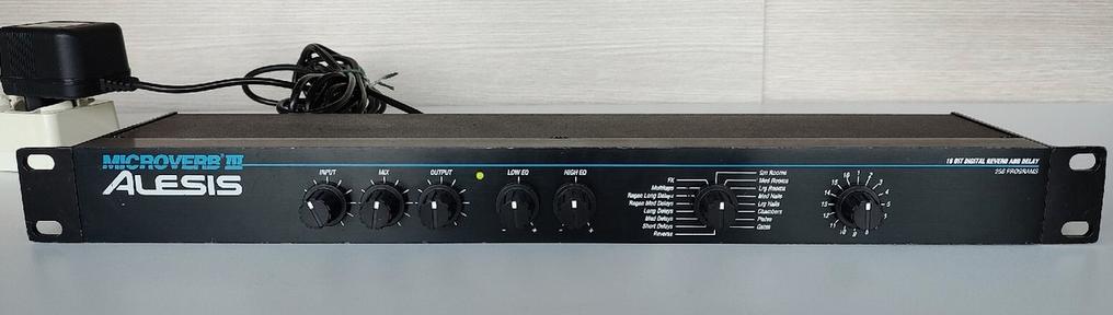 Alesis MicroVerb III 16-Bit Digital Reverb and Delay, Ophalen of Verzenden, Delay of Echo