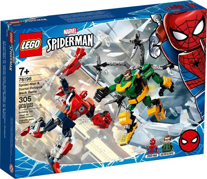 76198 Spider-Man & Doctor Octopus Mech nieuw en ongeopend, Marvel, Lego, Nieuw, Ophalen of Verzenden