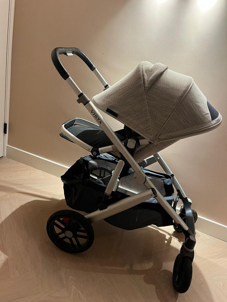 Uppababy Vista V2 Kinderwagen + Reiswieg + Zitje – Compleet, Ophalen, Overige merken