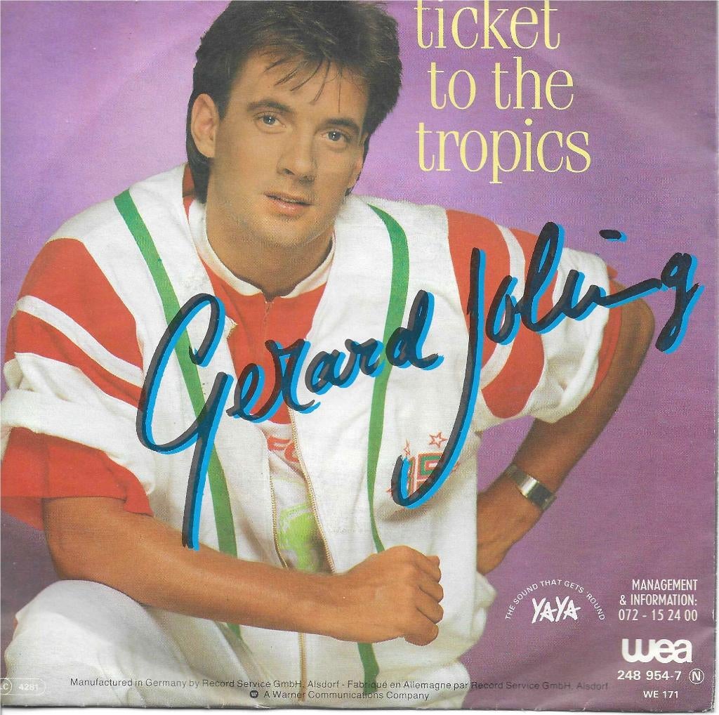 Vinyl single  Gerard Joling, Ophalen of Verzenden, Gebruikt, Pop