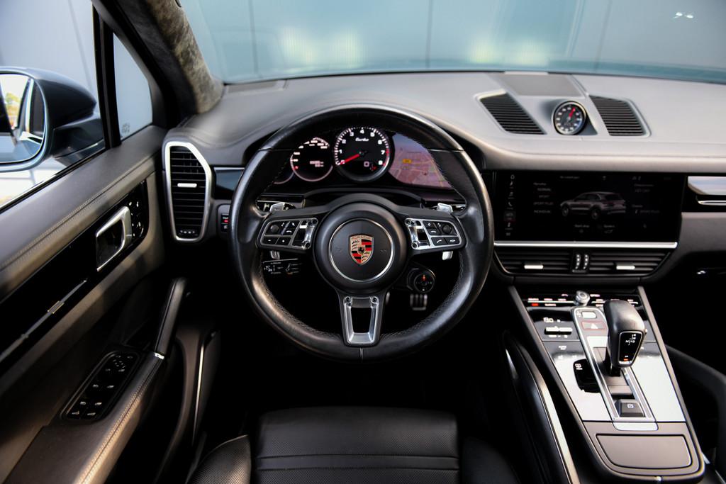 Porsche Cayenne Turbo 4.0 V8 I PSCB I Burmester I Alcantara, Automaat, Stof, Gebruikt, Blauw