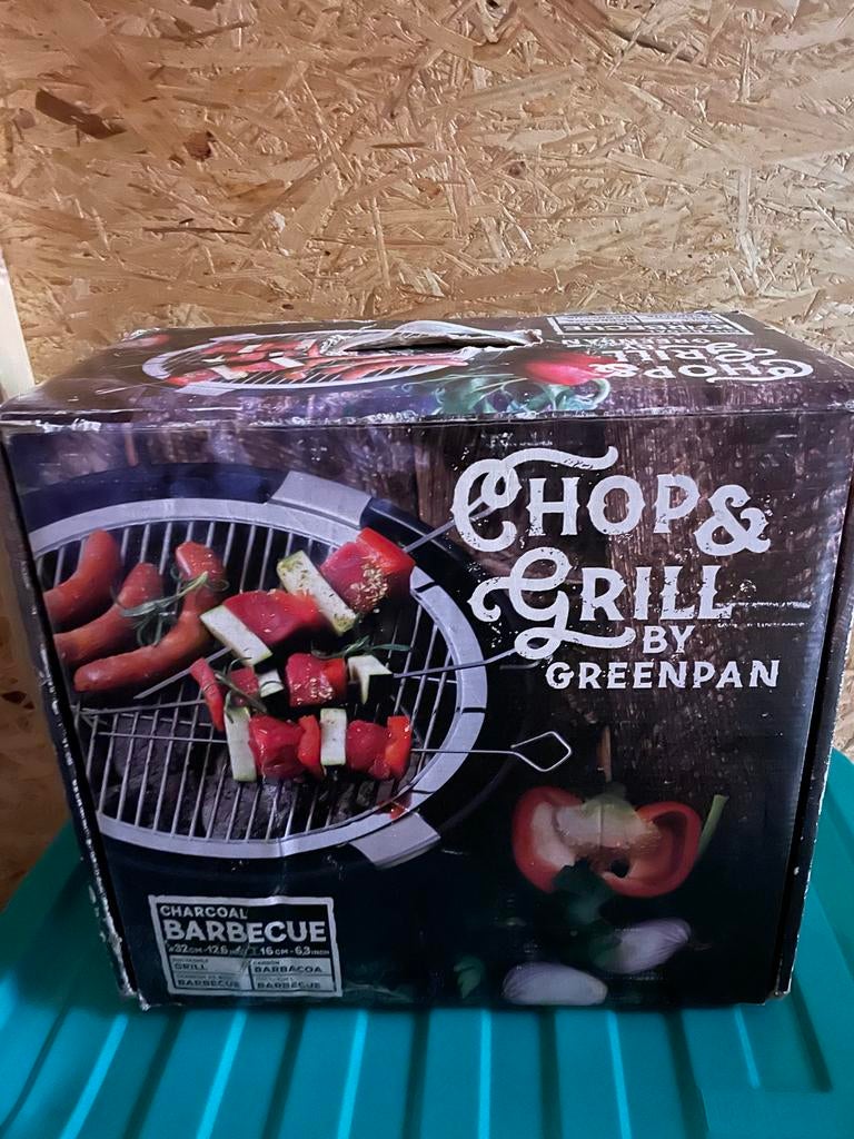 Chop&Grill BBQ van Greenpan, Ophalen, Gebruikt