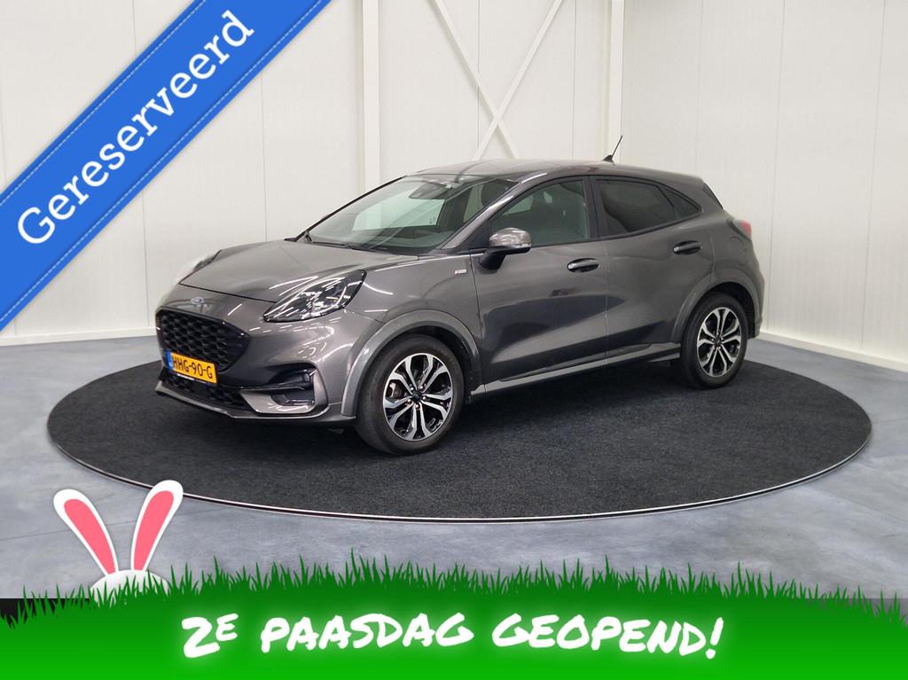 Ford Puma 1.0 Hybrid ST-Line 125pk Led Navigatie Cruise cont, Voorwielaandrijving, Huisgarantie, Met garantie (alle), Handgeschakeld