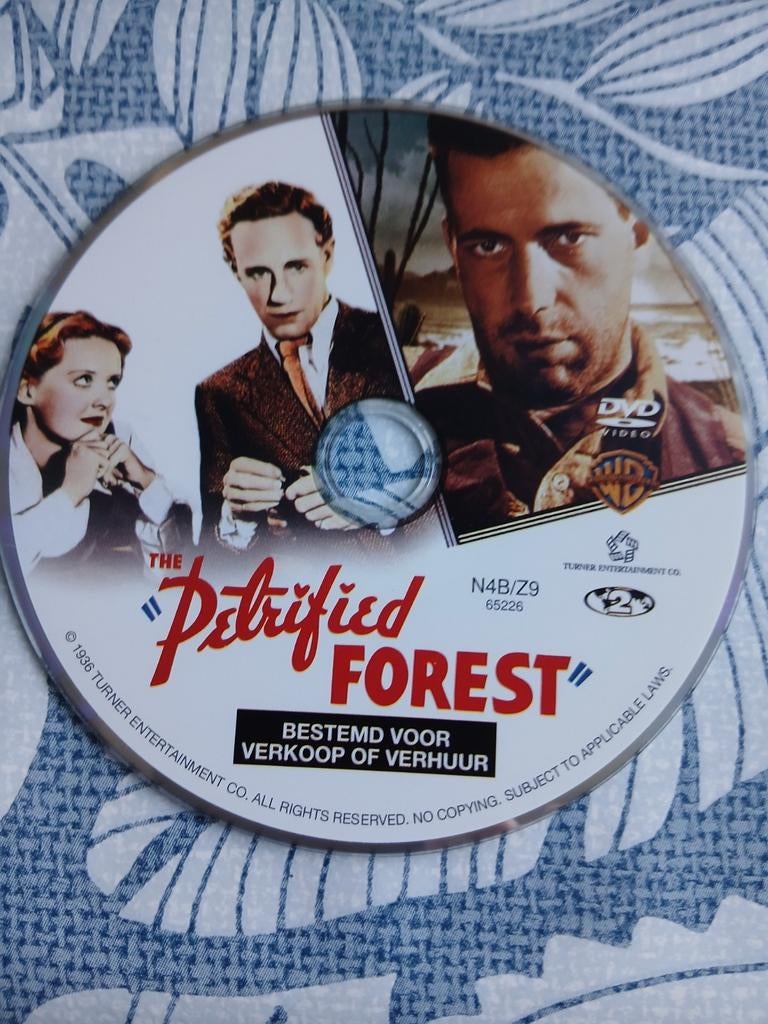 Petrified Forest met humphrey bogart, Ophalen of Verzenden, Gebruikt