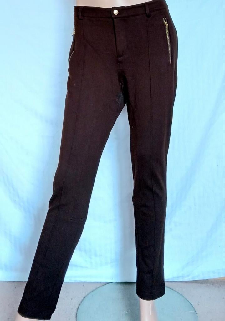 MICHAEL KORS Stretch Broek , Maat L, Bruin, Verzenden, Maat 42/44 (L), Zo goed als nieuw