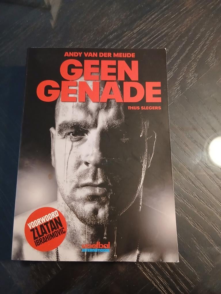 Boek: Andy van der Meijde - Geen Genade, Ophalen of Verzenden, Gelezen, Andy van der Meijde, Thijs Slegers, Balsport
