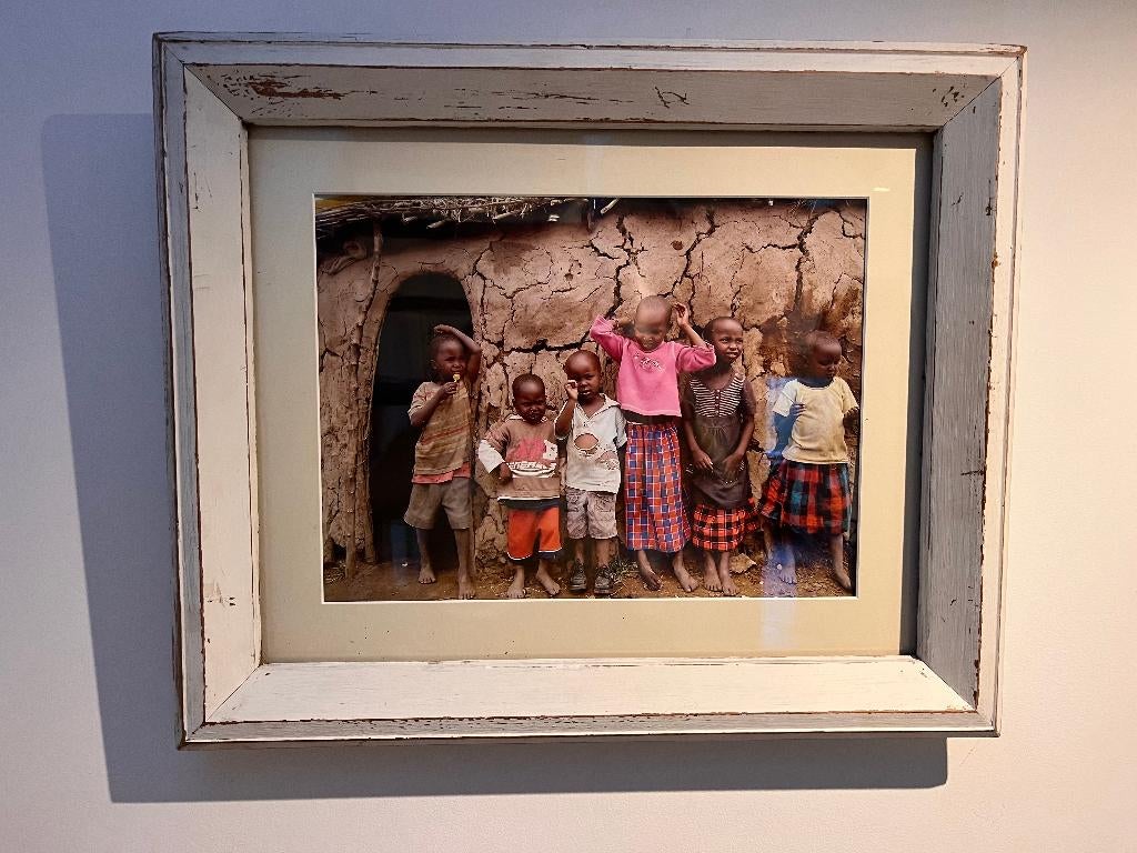 2 schilderijlijsten hout, Huis en Inrichting, Woonaccessoires | Lijsten, Ophalen, Gebruikt, Minder dan 50 cm, 50 tot 75 cm